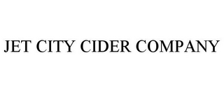 JET CITY CIDER COMPANY