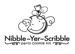 NIBBLE-YER-SCRIBBLE PARTY COOKIE KIT