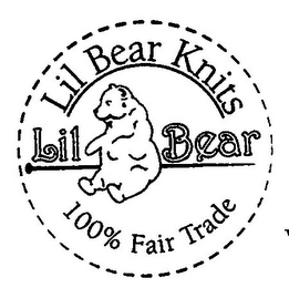 LIL BEAR KNITS LIL BEAR 100% FAIR TRADE