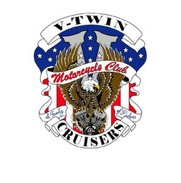 V-TWIN V CRUISERS MOTORCYCLE CLUB A FAMILY OF RIDERS