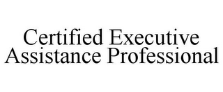 CERTIFIED EXECUTIVE ASSISTANCE PROFESSIONAL