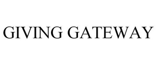 GIVING GATEWAY