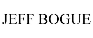 JEFF BOGUE