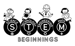 SCIENCE S TECHNOLOGY T ENGINEERING E MATH M BEGINNINGS + X 2 1 3 X