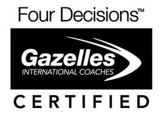 FOUR DECISIONS GAZELLES INTERNATIONAL COACHES CERTIFIED