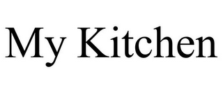 MY KITCHEN