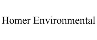 HOMER ENVIRONMENTAL