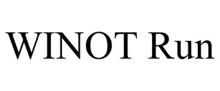 WINOT RUN