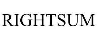 RIGHTSUM