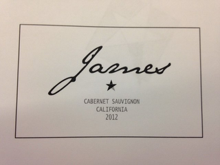 JAMES CABERNET SAUVIGNON CALIFORNIA 2012