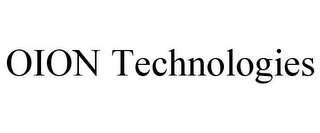 OION TECHNOLOGIES