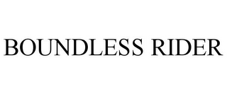 BOUNDLESS RIDER