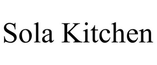 SOLA KITCHEN