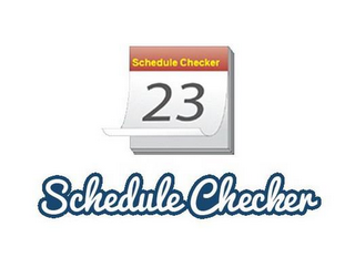 23 SCHEDULECHECKER