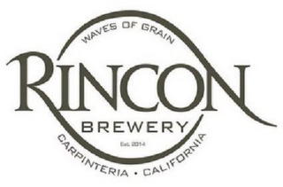 WAVES OF GRAIN RINCON BREWERY EST 2014 CARPINTERIA · CALIFORNIA