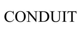 CONDUIT