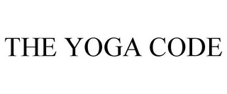 THE YOGA CODE