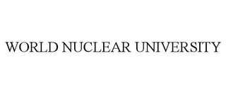 WORLD NUCLEAR UNIVERSITY