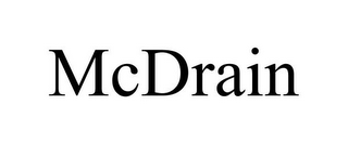 MCDRAIN