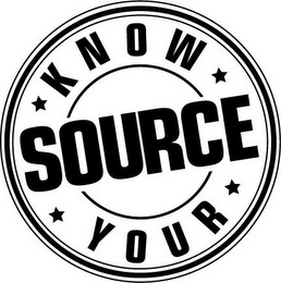 KNOW YOUR SOURCE