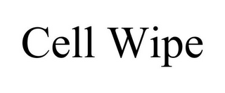 CELL WIPE