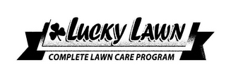 LUCKY LAWN COMPLETE LAWN CARE PROGRAM