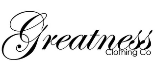 GREATNESS CLOTHING CO