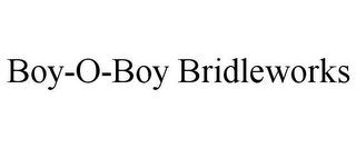 BOY-O-BOY BRIDLEWORKS