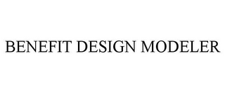 BENEFIT DESIGN MODELER