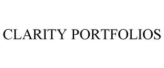 CLARITY PORTFOLIOS