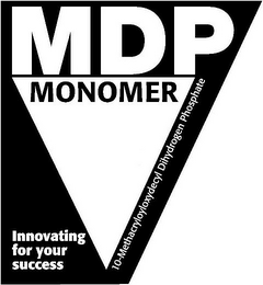 MDP MONOMER INNOVATING FOR YOUR SUCCESS 10-METHACRYLOYLOXYDECYL DIHYDROGEN PHOSPHATE