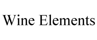 WINE ELEMENTS