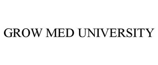 GROW MED UNIVERSITY