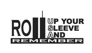 ROLL UP YOUR SLEEVE AND REMEMBER