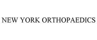 NEW YORK ORTHOPAEDICS