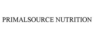 PRIMALSOURCE NUTRITION