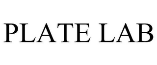 PLATE LAB