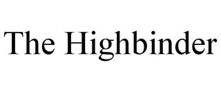 THE HIGHBINDER