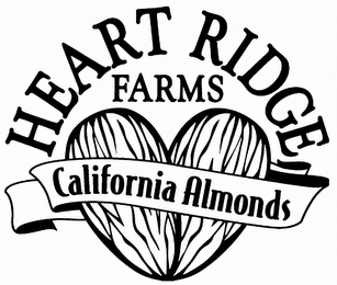 HEART RIDGE FARMS CALIFORNIA ALMONDS