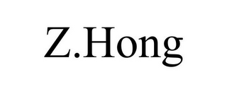 Z.HONG