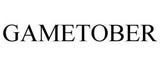 GAMETOBER