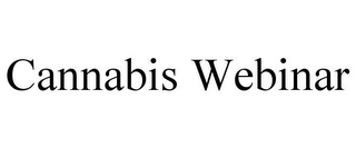 CANNABIS WEBINAR