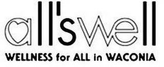 ALL'S WELL WELLNESS FOR ALL IN WACONIA