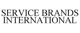 SERVICE BRANDS INTERNATIONAL