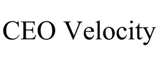 CEO VELOCITY