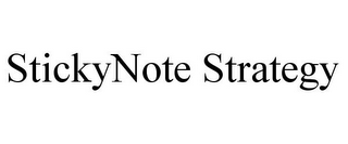 STICKYNOTE STRATEGY