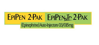 EPIPEN 2-PAK EPIPEN JR 2-PAK EPINEPHRINE AUTO-INJECTORS 0.3/0.15MG