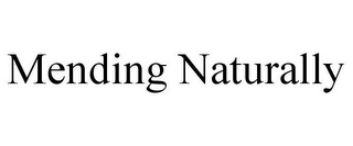 MENDING NATURALLY
