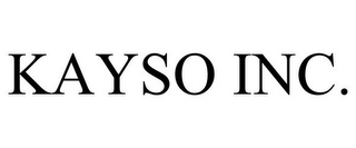 KAYSO INC.