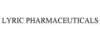 LYRIC PHARMACEUTICALS